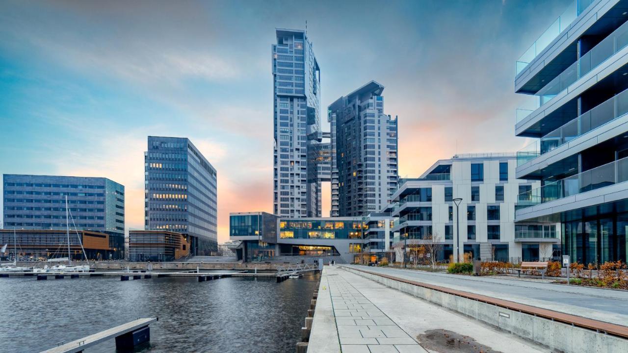 Apartament Faltom 26 Yacht Park Z Tarasem 그디니아 외부 사진
